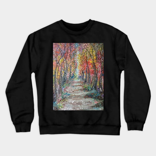 Woodland walk Crewneck Sweatshirt by Merlinsmates